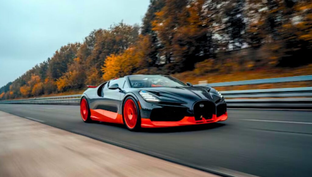 bugatti w16 mistral