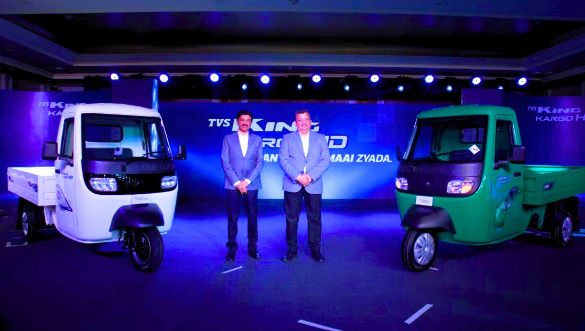 TVS King Kargo HD EV