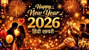 Happy New Year 2026 shayari