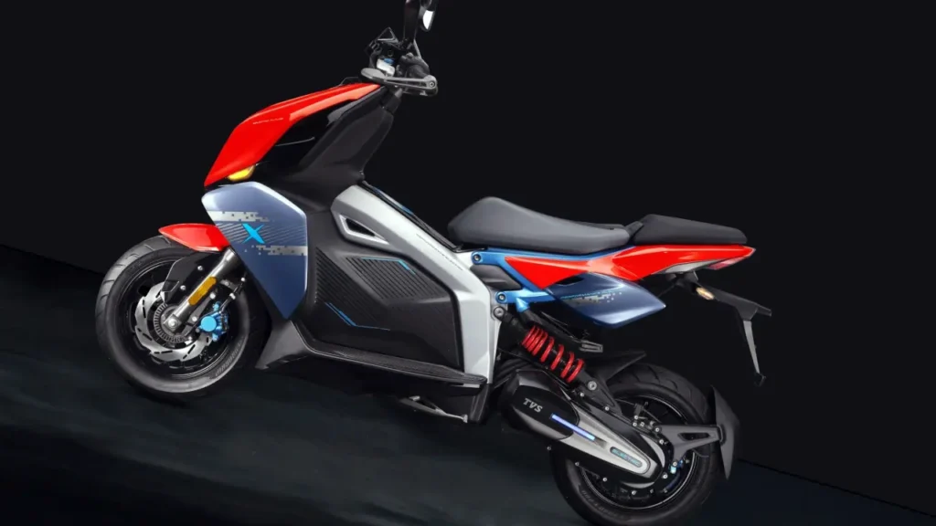 TVS XL EV bike 