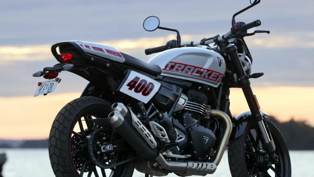 Triumph Tracker 400 mileage