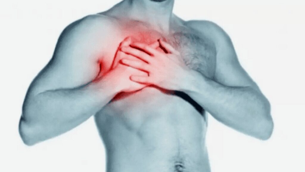 Chest pain at night