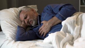 Chest pain at night