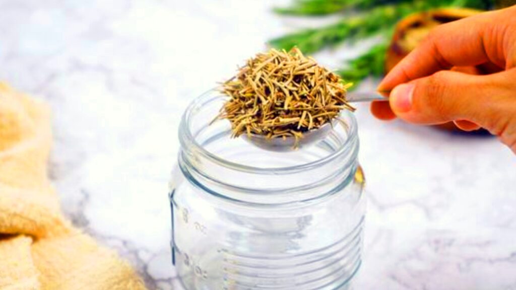 DIY Rosemarry Hair Oil