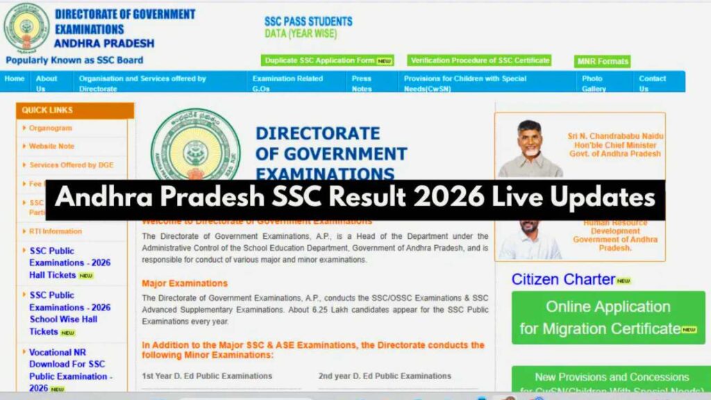 AP SSC Result 2026