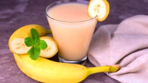 Banana Juice Summer Drink