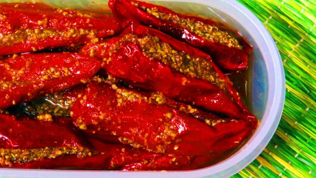 Bharwa Lal Mirch Achar Recipe 