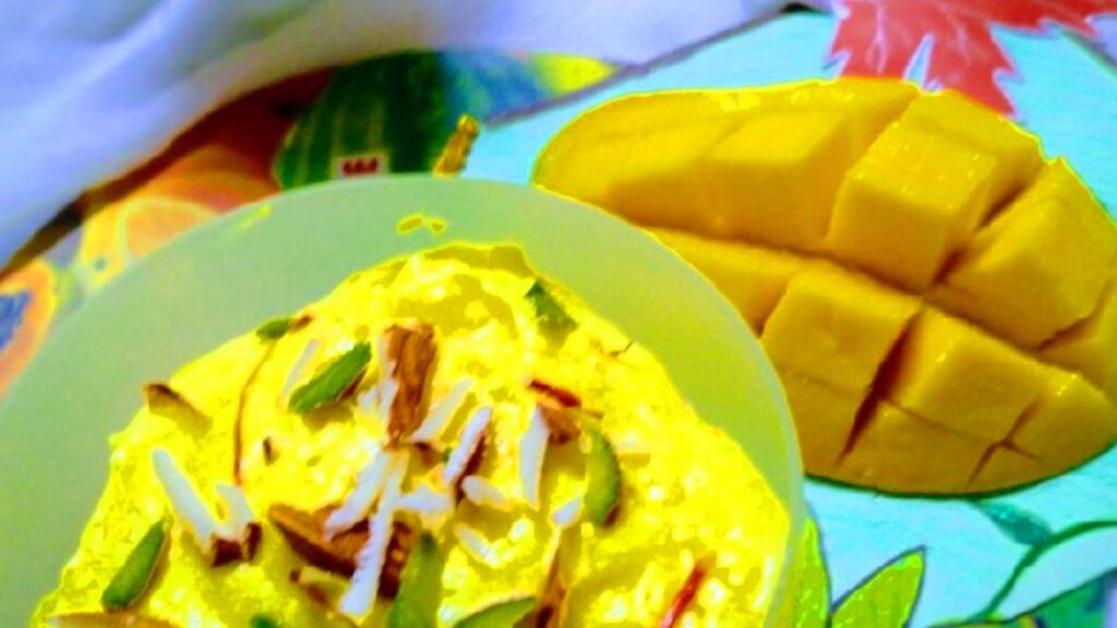 Creamy Mango Shrikhand Recipe