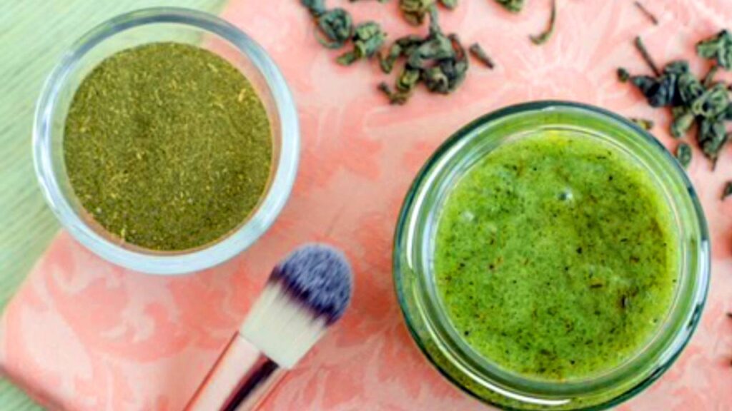 DIY Green Tea Hair Tonic