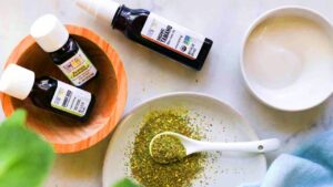 DIY Green Tea Hair Tonic