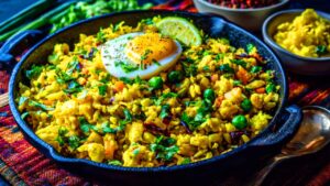 Egg Poha Recipe 2026