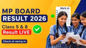 MP Board Result 2026 Live