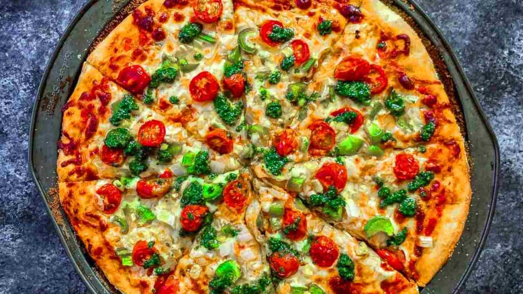 Makke Aata Pizza Recipe