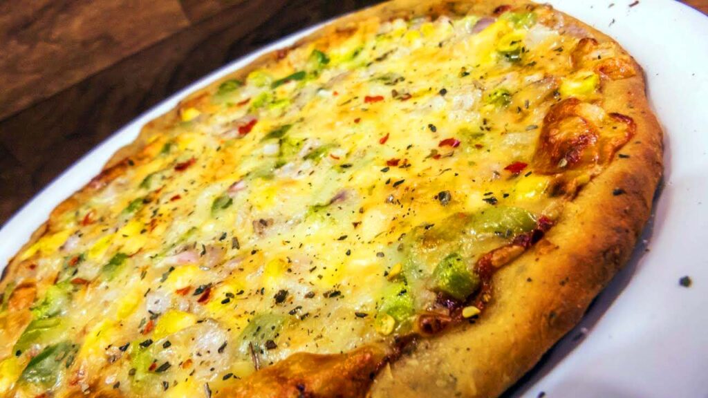 Makke Aata Pizza Recipe