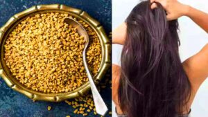 Methi Water For Hair
