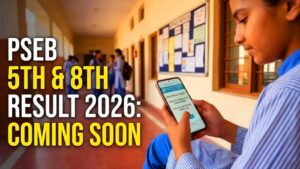 PSEB Class 5th & 8th Result 2026