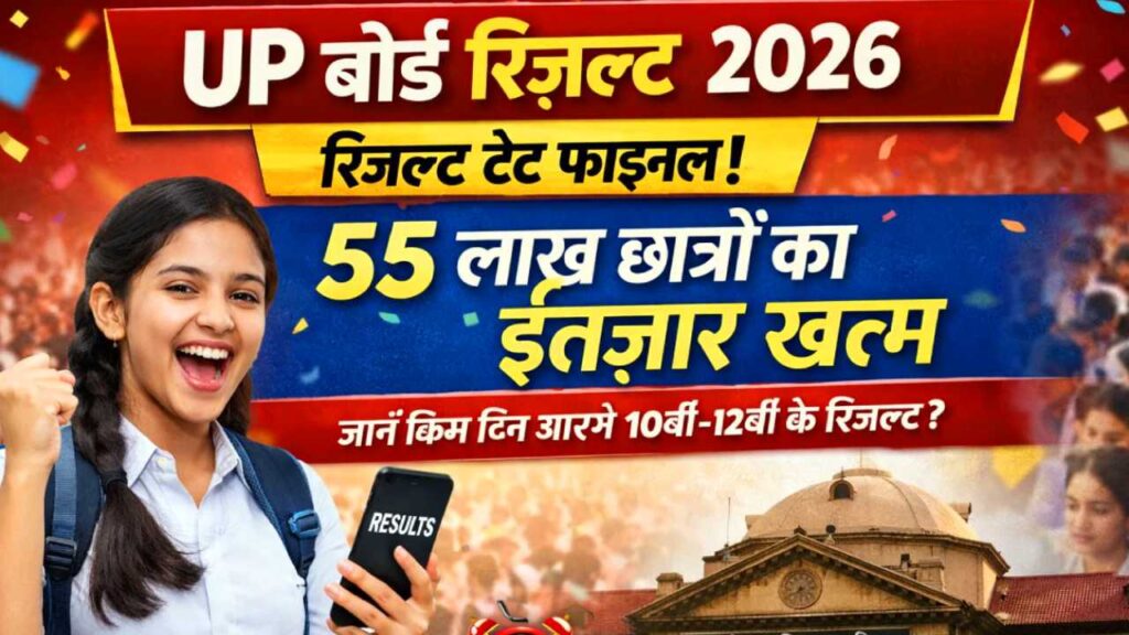 Up Board Result live checking