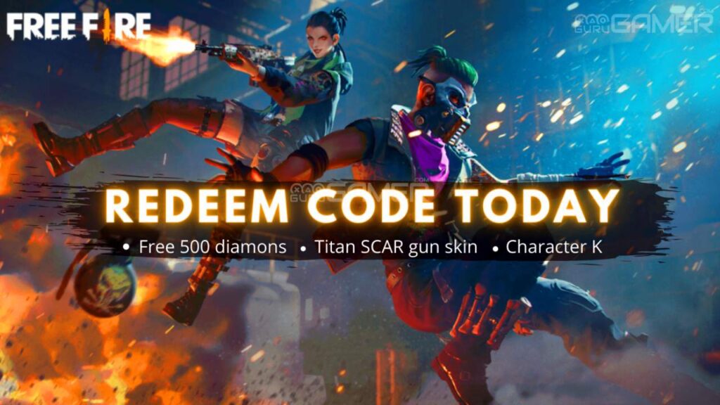 Free Fire Redeem Code Today New: 1 April 2026 के लेटेस्ट कोड से पाएं फ्री Rewards 1 free fire redeem code today new