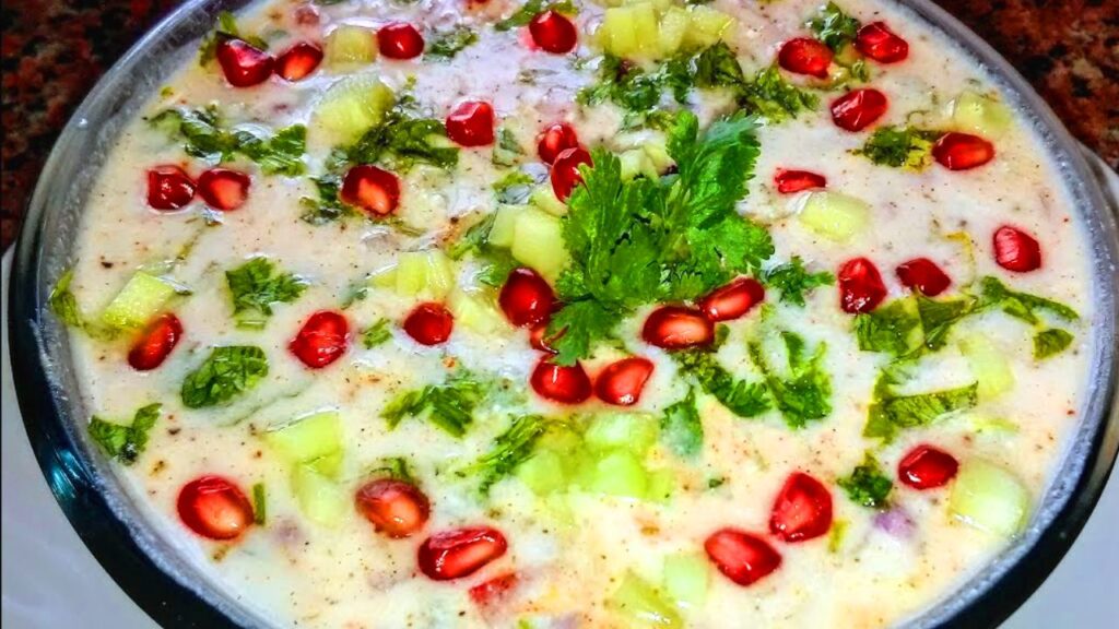 mixed vegetable raita indian