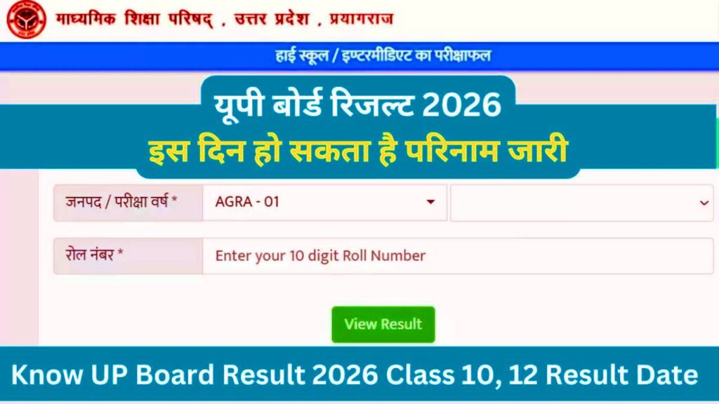 today UP Board Result Date Out