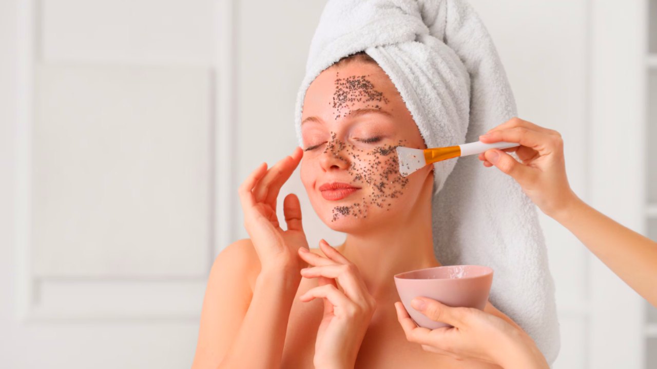 Chia Seeds Face Mask