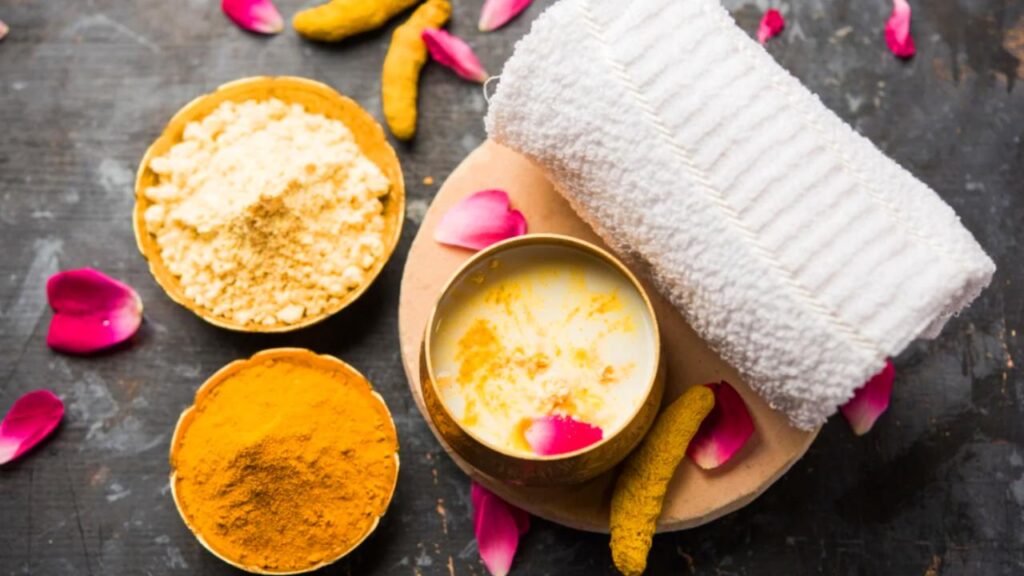 DIY Besan and Curd Face Pack