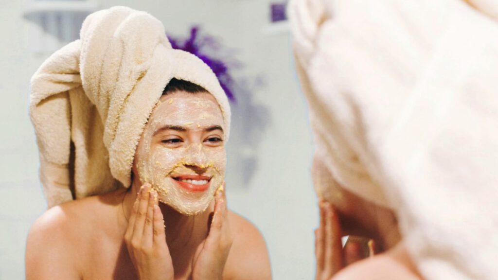 DIY Rice Face Pack