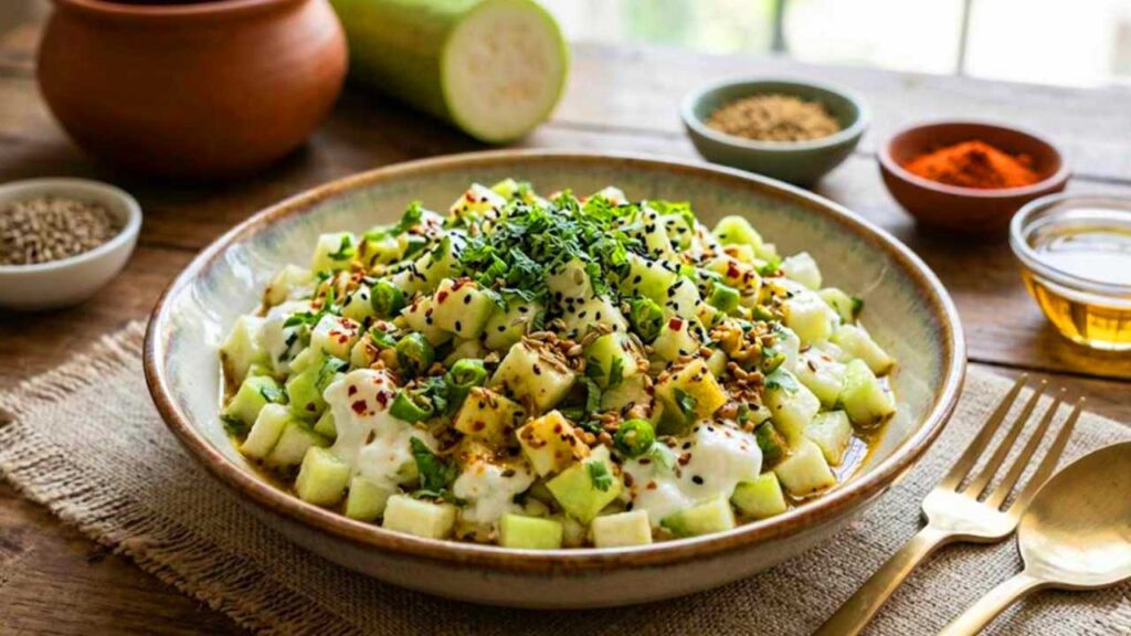 Lauki Salaad Recipe