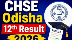 Odisha CHSE Result 2026