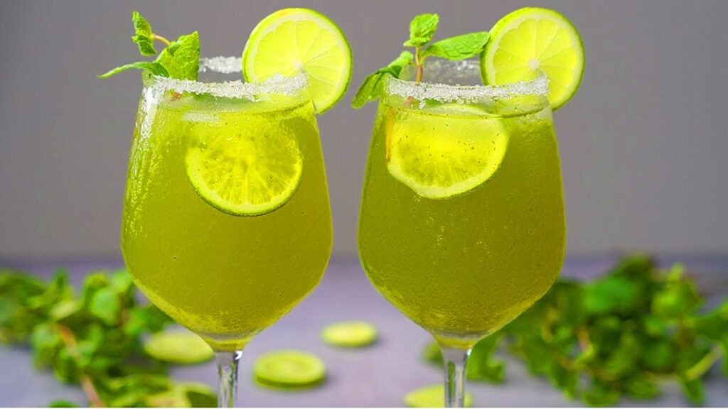 Refreshing Mint Lemonade