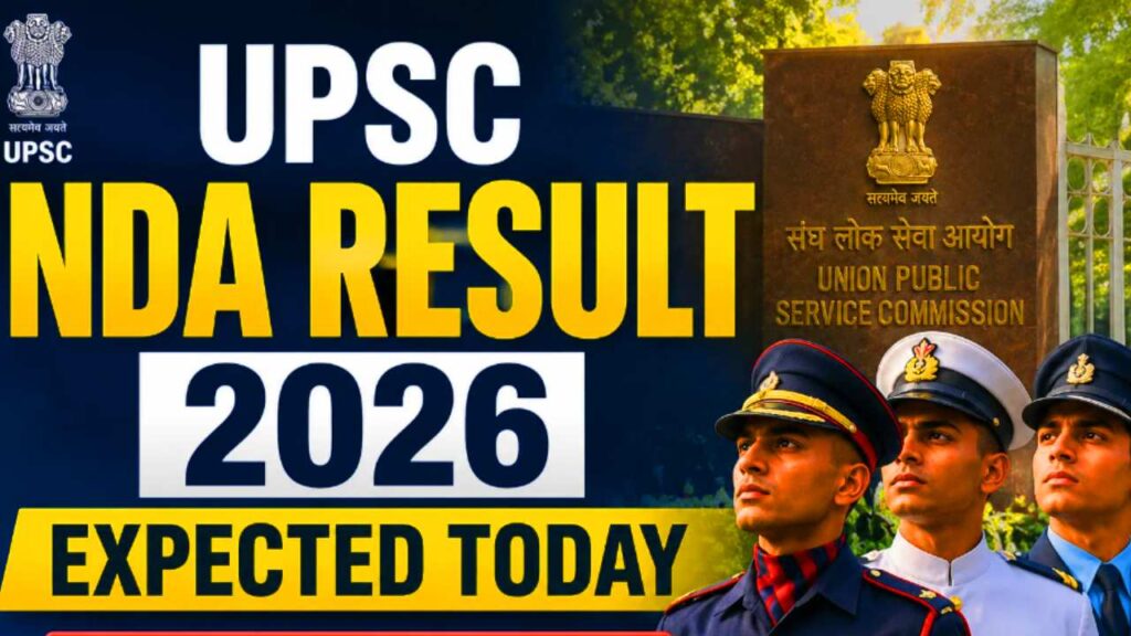 UPSC NDA Result 2026