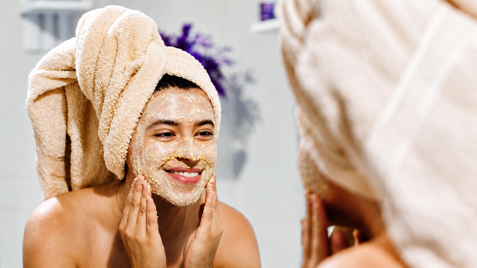 DIY Rice Face Pack